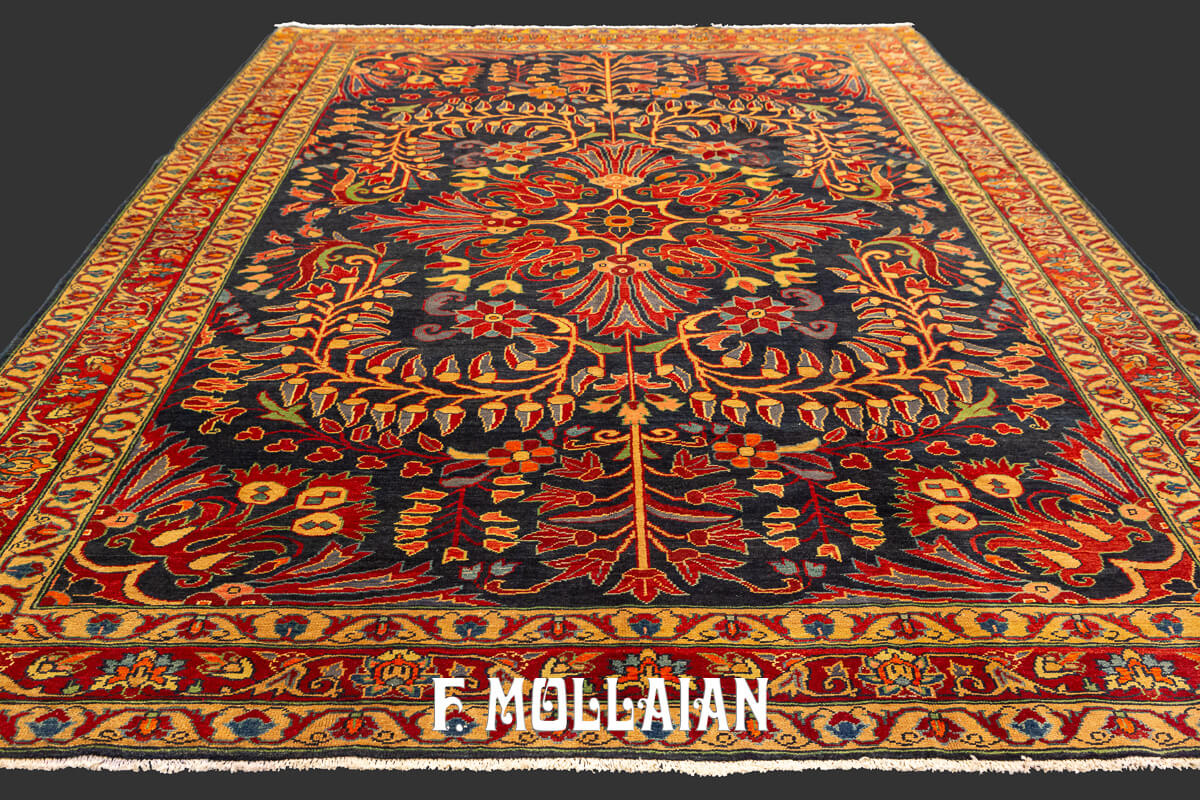 Antique Persian Rug Bibibaft n°:747870